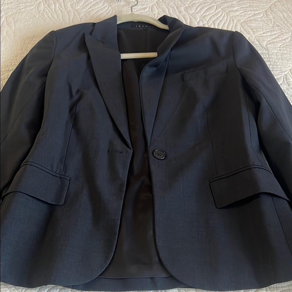 Theory Navy Women's Blazer